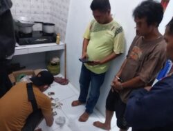 Karyawan PTPN II Sawit Hulu Nyambi Jual Sabu Sabu Diringkus Polsek Padang Tualang
